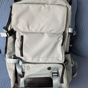 Men's Light Gray Backpack - Unbranded